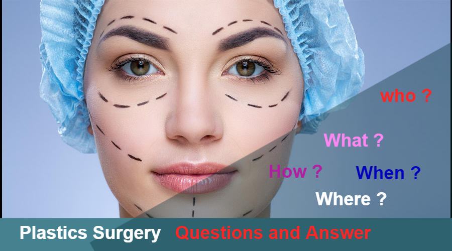 Plastics surgery Question answers